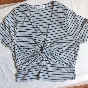 Striped Crop Top